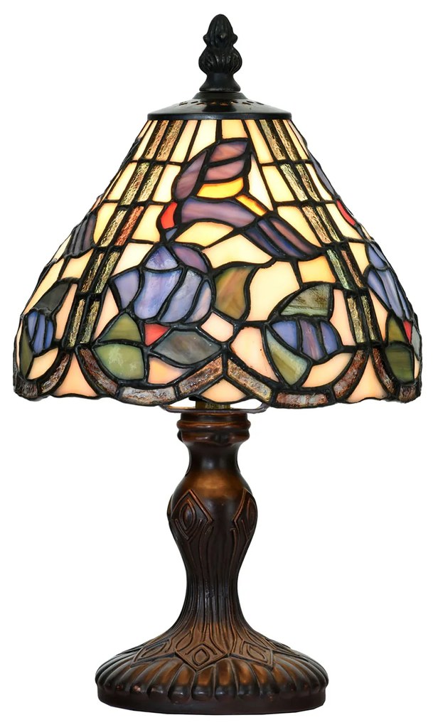 Stolová tiffany lampa Ø 18*32 cm