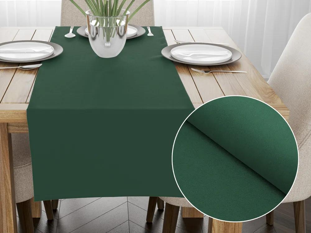 Biante Dekoračný behúň na stôl BKS-412 Zelený 20x180 cm