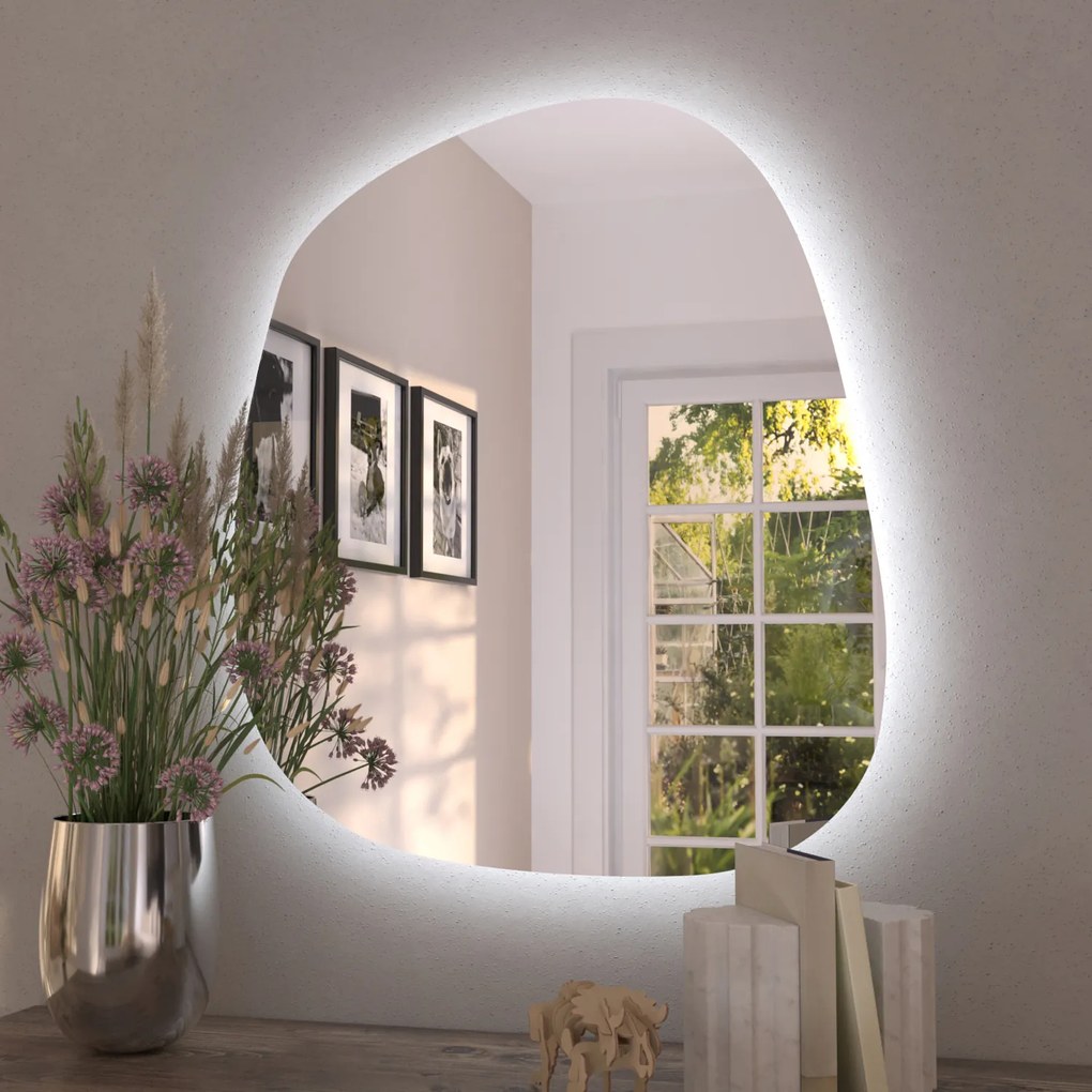 Organické LED zrkadlo s osvetlením A36 44×51
