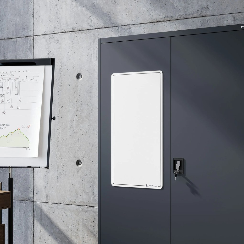 Veľký magnetický flipchart, 400x800 mm, sada 2 ks: MAGNETO