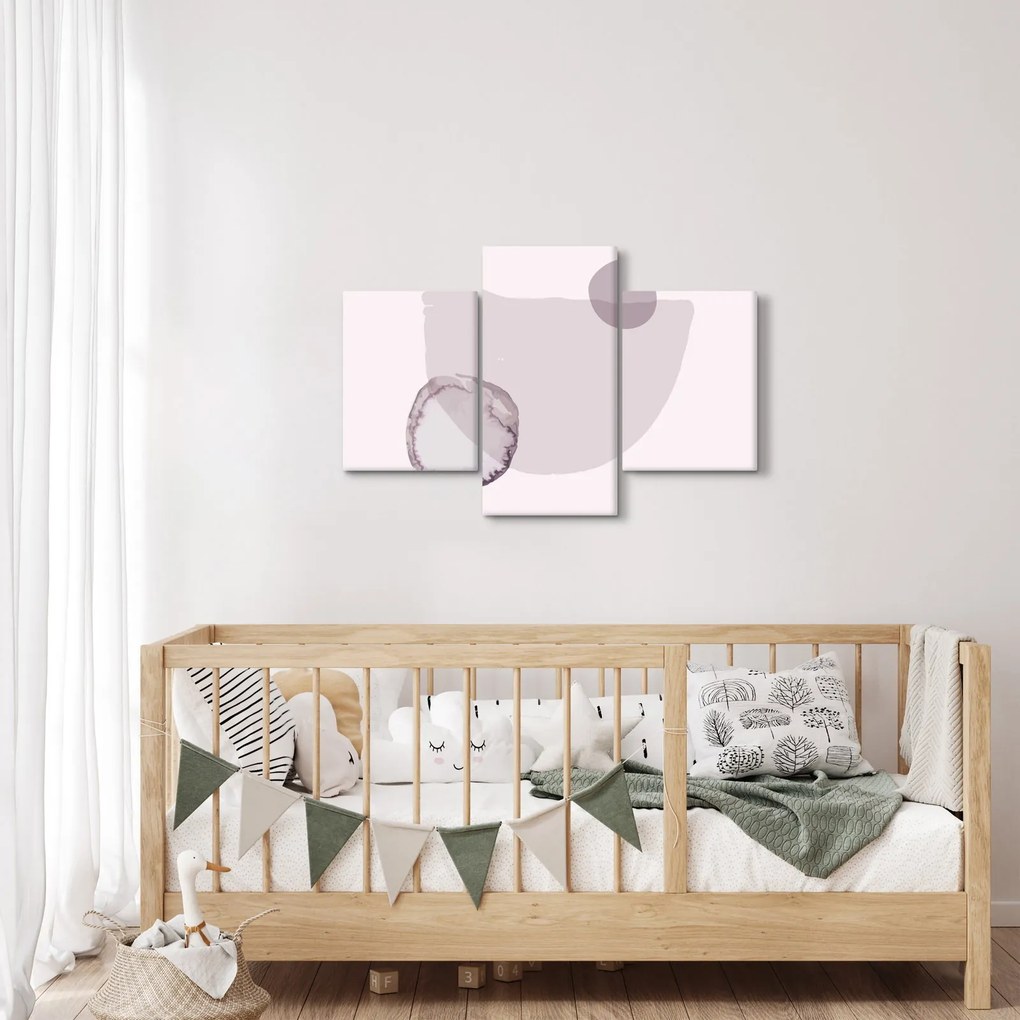 Obraz - Fialový minimalizmus N⁰2 (90x60 cm)
