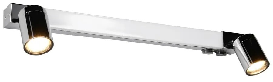 LED nástenné svietidlo v lesklo striebornej farbe Enrico – Trio