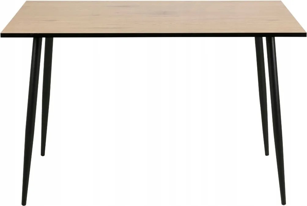 Jídelní set Wilma 120 cm dub divoký/černý