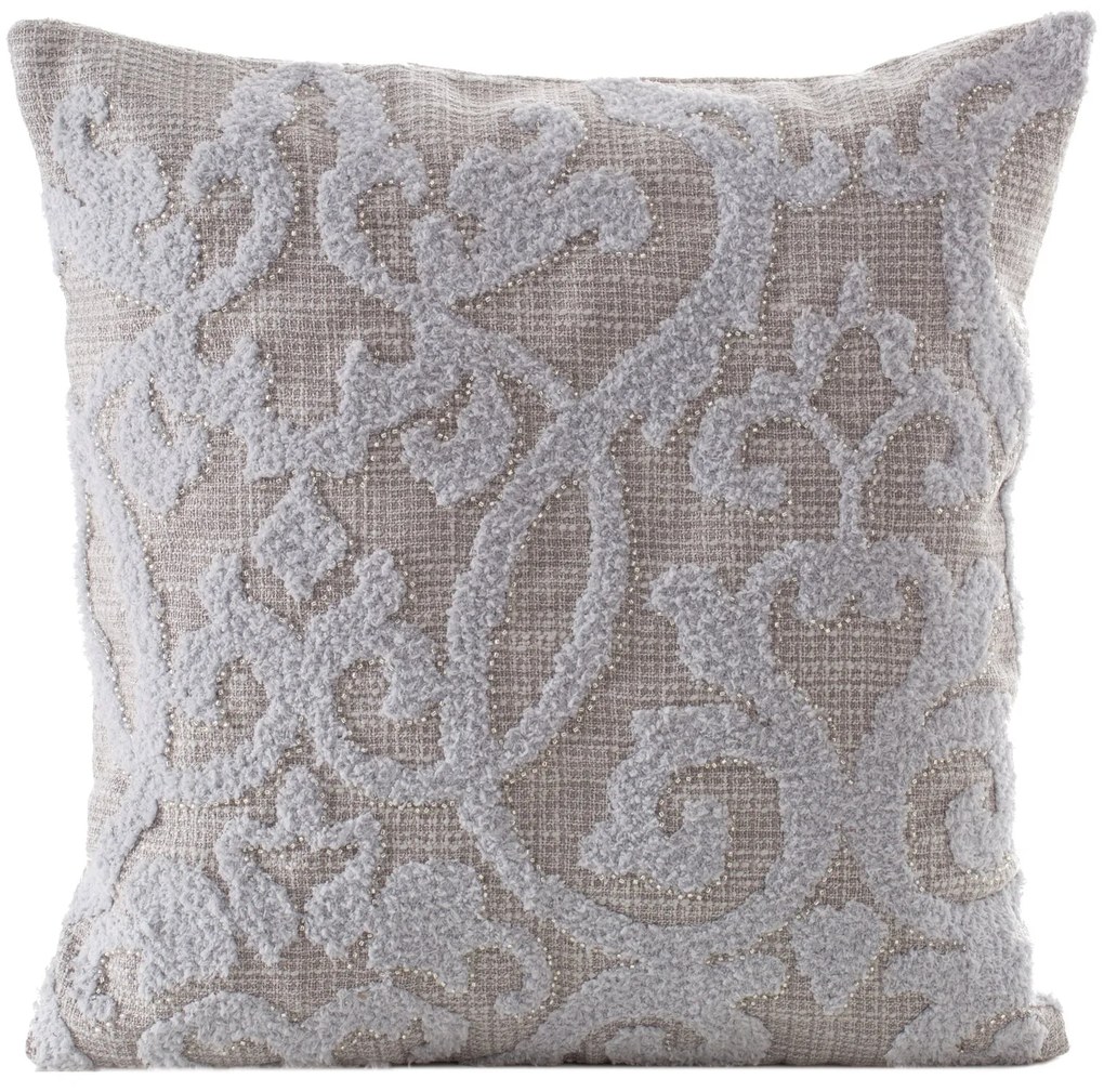 DEKORAČNÁ OBLIEČKA NA VANKÚŠ ELDO 45X45 CM VZOROVANÁ