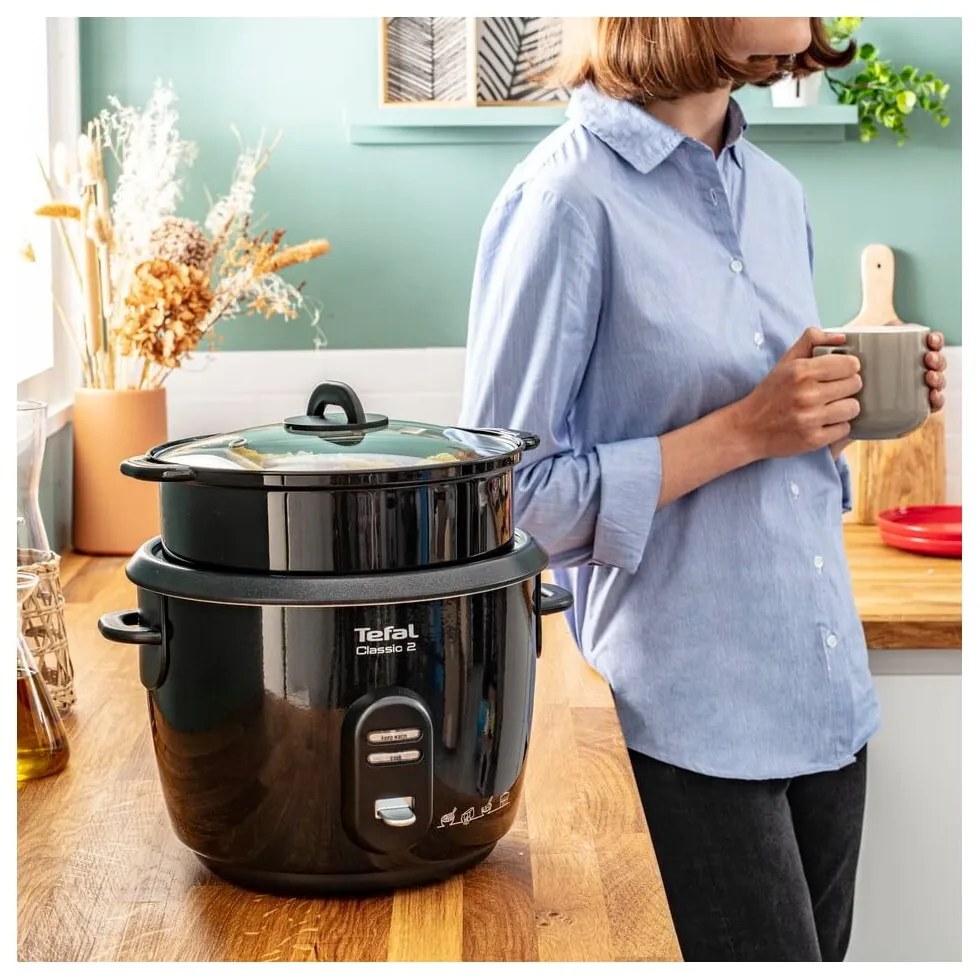 Čierny ryžovar RK103811 – Tefal