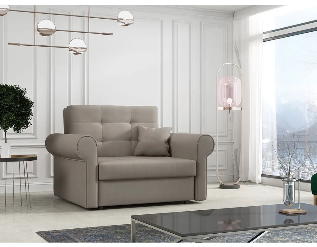 Kreslo Clivia Silver I, Dostupné poťahy: Kronos 02