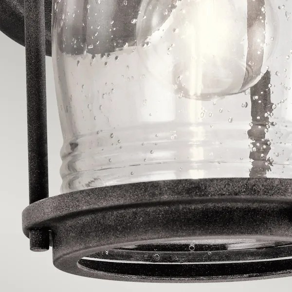 Elstead KL-ASHLANDBAY2-S -Vonkajšie nástenné svietidlo ASHLAND 1xE27/60W/230V IP44