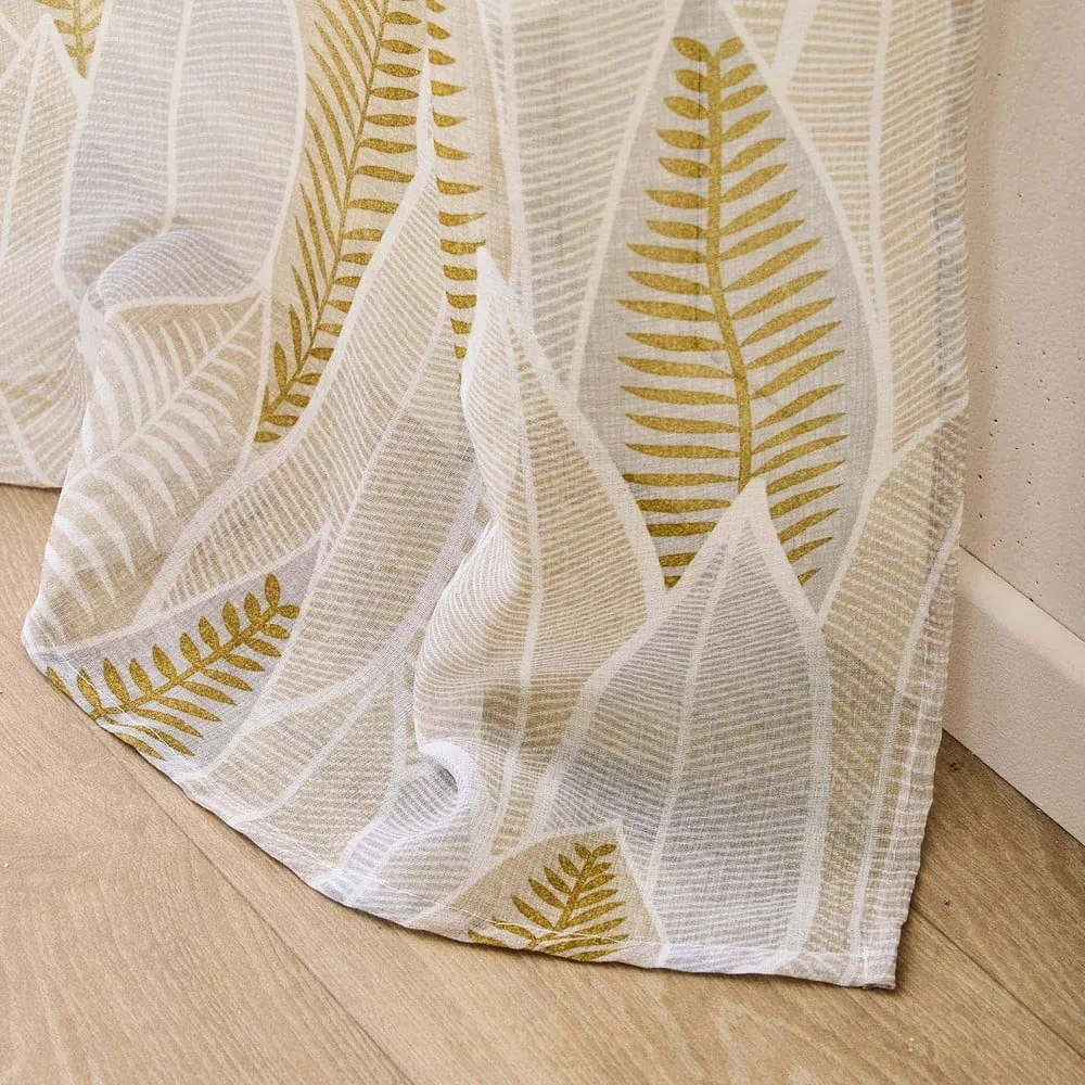 Béžová voálová záclona 140x240 cm Kim – douceur d'intérieur