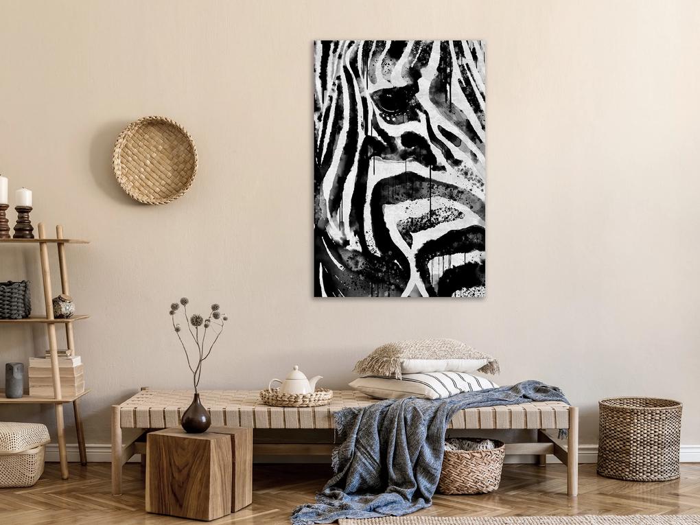 Artgeist Obraz - Striped Nature (1 Part) Vertical Veľkosť: 40x60, Verzia: Na talianskom plátne