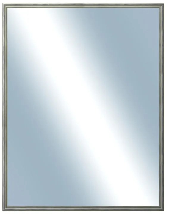 DANTIK - Zrkadlo v rámu, rozmer s rámom 70x90 cm z lišty Y-ka modrá linka (3131)