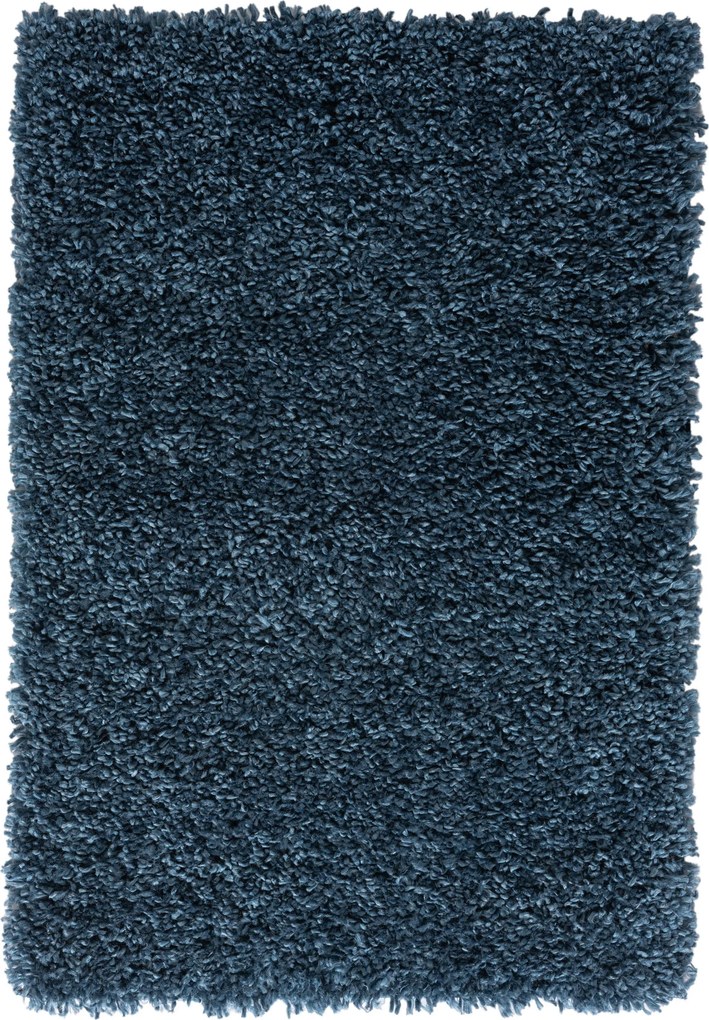 My Flair 120x180 cm Kusový koberec My Shaggy dunkelblau, modrá, chodba / predsieň