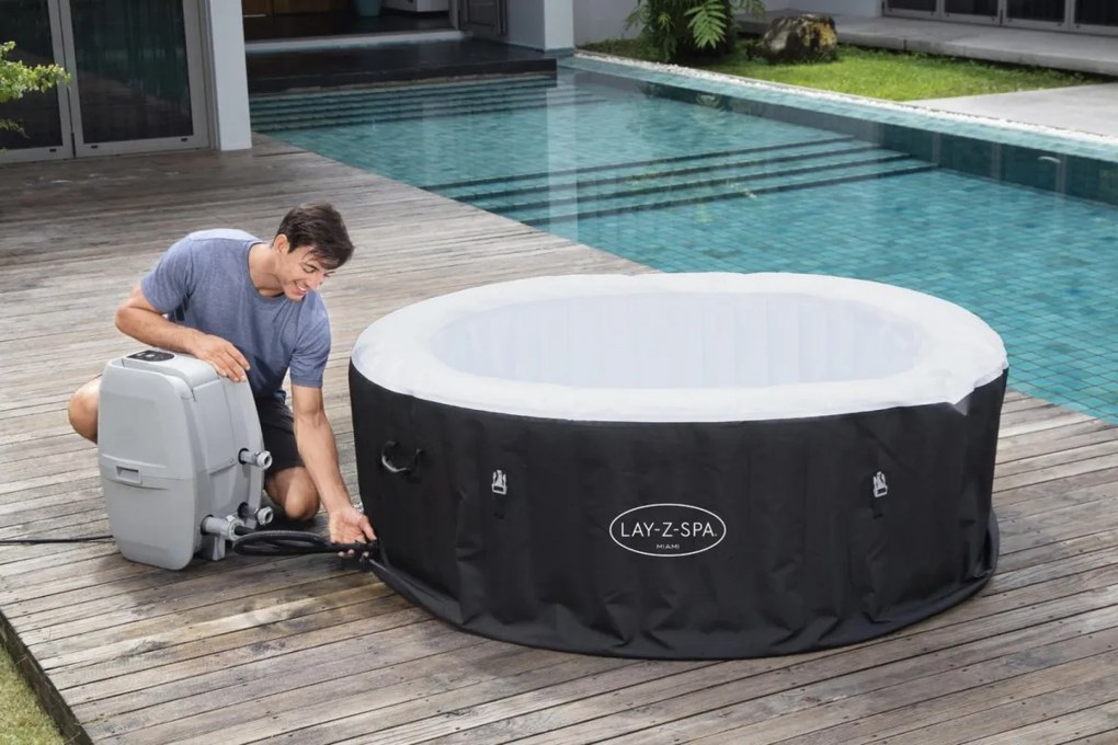 BESTWAY Vírivka Lay-Z-Spa Miami Jacuzzi BESTWAY- 60001