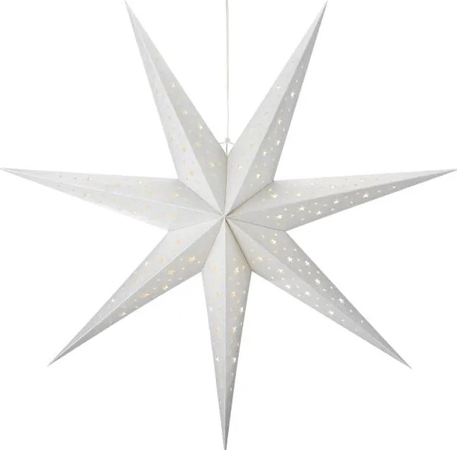 Markslöjd 705613 - LED Vianočná dekorácia BLANK LED/0,4W/3xAA 75 cm strieborná