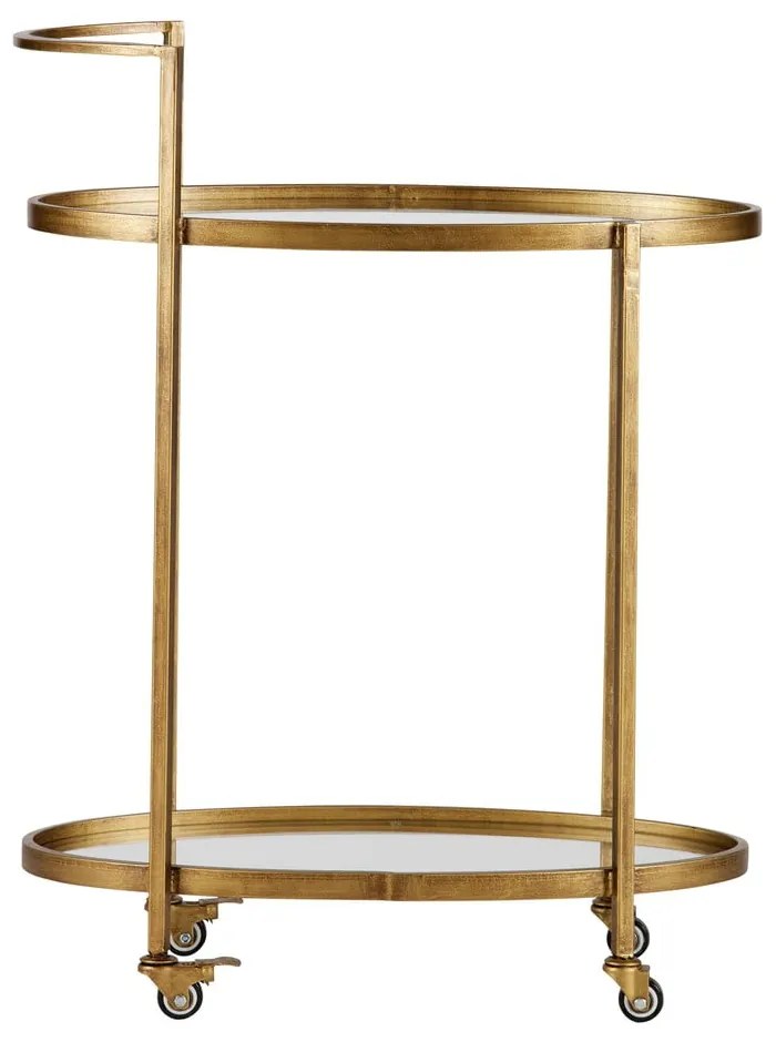 Servírovací stolík na kolieskach 35x67 cm Push – WOOOD