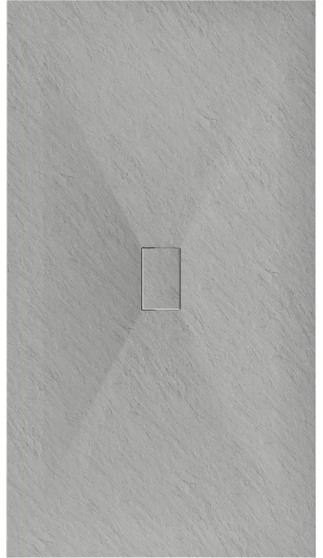 Mexen Hugo, SMC obdĺžniková sprchová vanička 160 x 100 cm, šedá, 42611016