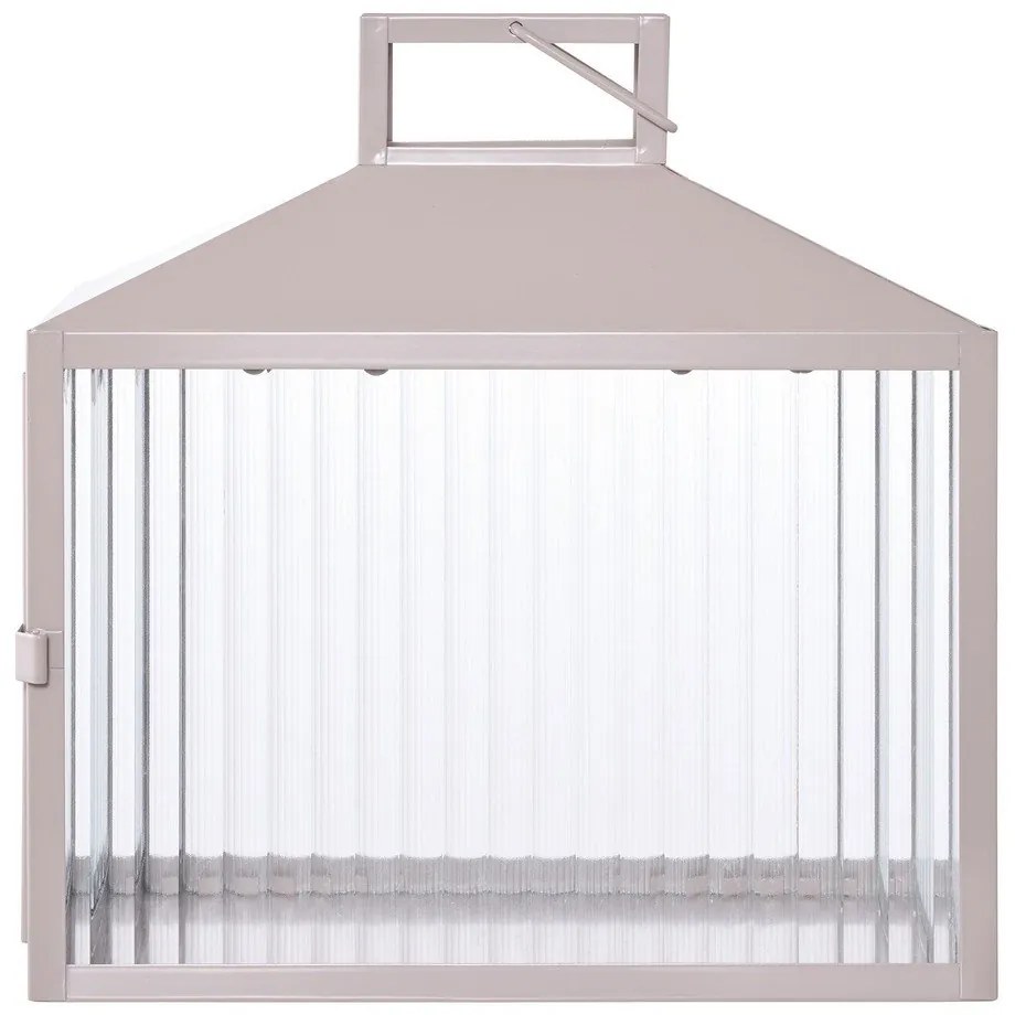 Sklenený lampáš (výška 26,5 cm) Lucca – House Nordic