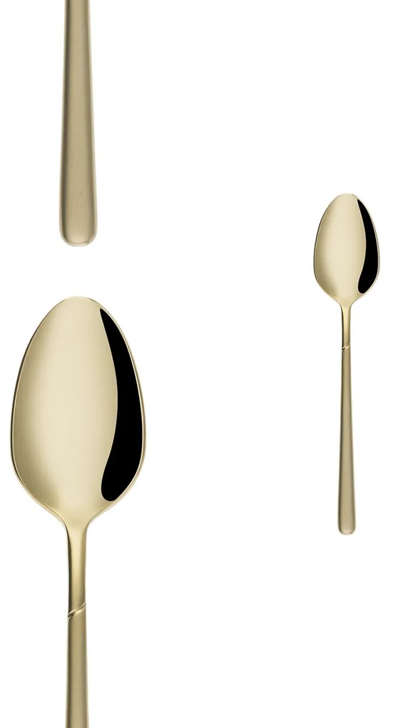 Príborový set 16 ks – Kyoto PVD Champagne pieskovaný - 103592