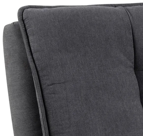 Rozkladacia dvojmiestná pohovka AIRI v tmavosivej