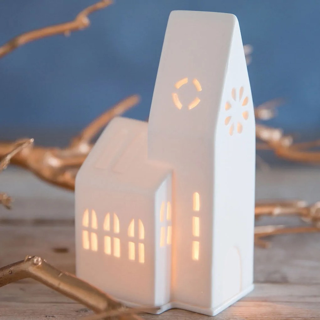 räder Porcelánový svietnik Church 18 cm