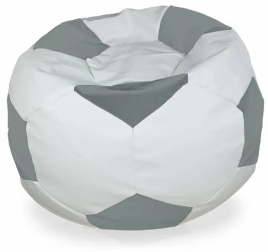 Sedací vak Futbal oceľový