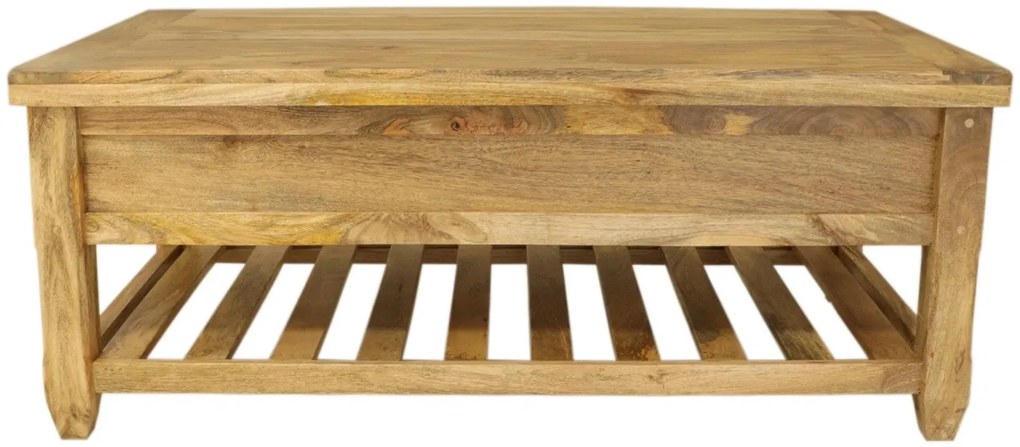 furniture-nabytek.cz - Masív konferenčný stolík z dreva mango 110x60x45