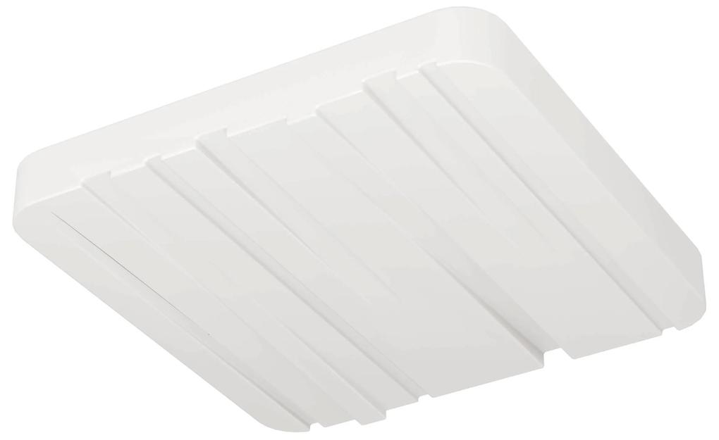 EGLO LED moderné stropné svietidlo FERENTINO, 10W, teplá biela, 28x28cm, hranaté, biele