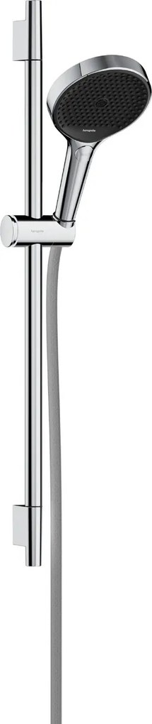 Hansgrohe Rainfinity, sprchová sada 130 3jet s tyčou S Puro 65 cm, chrómová, HAN-28745000