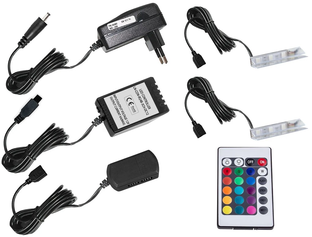 Komoda Belini Premium Full Version dub wotan + LED osvetlenie Nexum 12