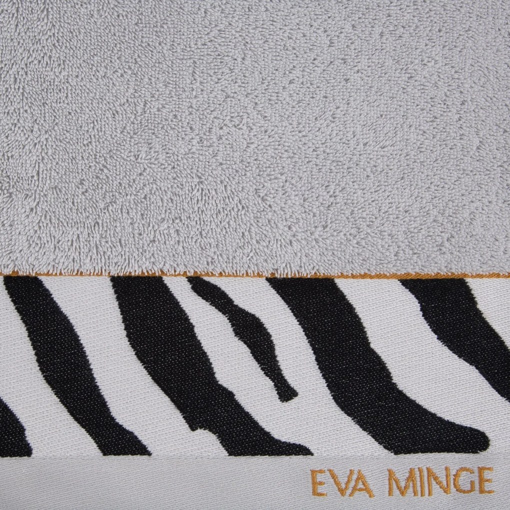BAVLNENÝ UTERÁK EVA MINGE22 SADA 6 KS 50X90 CM STRIEBORNÁ