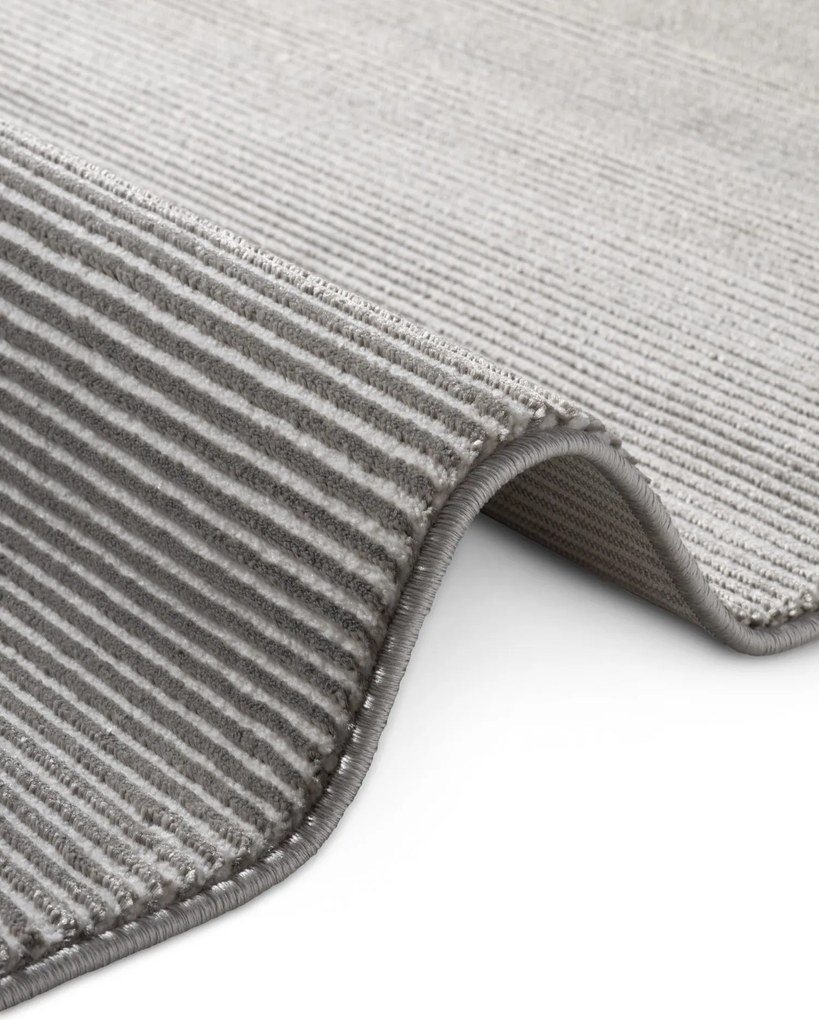 Behúň Perles 106187 Cream Anthracite z kolekcie Elle, 80x240, šedá, obývacia izba, ELLE Decoration