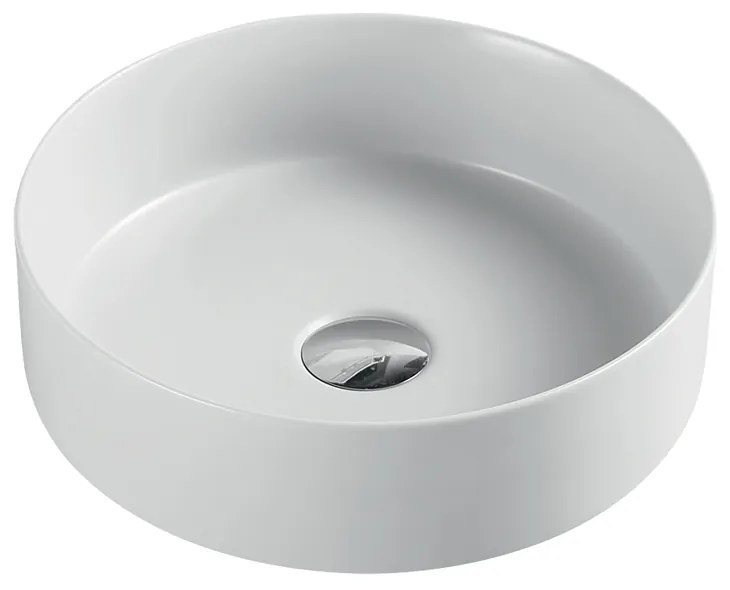 Mereo Mereo, Umývadlo na dosku bez prepadu, 355x120 mm, okrúhle, keramické - pre zaslanie balíkom, MER-UC363612CP