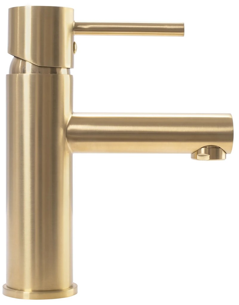 Rea Tess, umývadlová batéria h-185, zlatá matná, REA-B5661