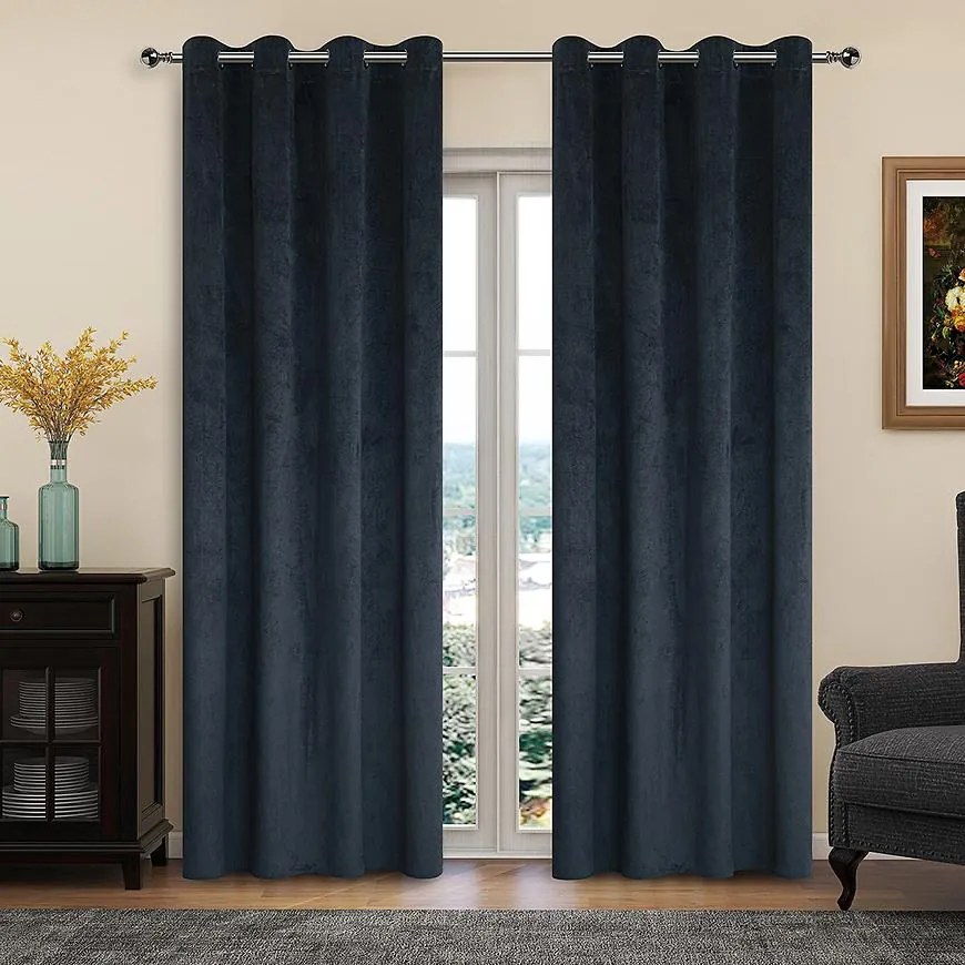 Záves na priechodkách LILI YC11931/280G/19/140x250 sivý