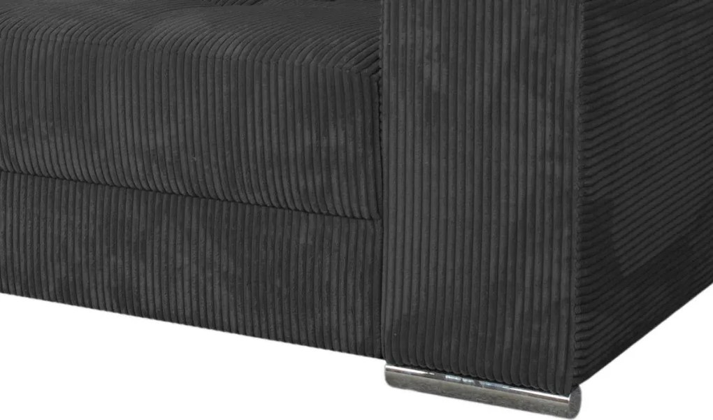 Pohovka Richard, antracitová šedá látka