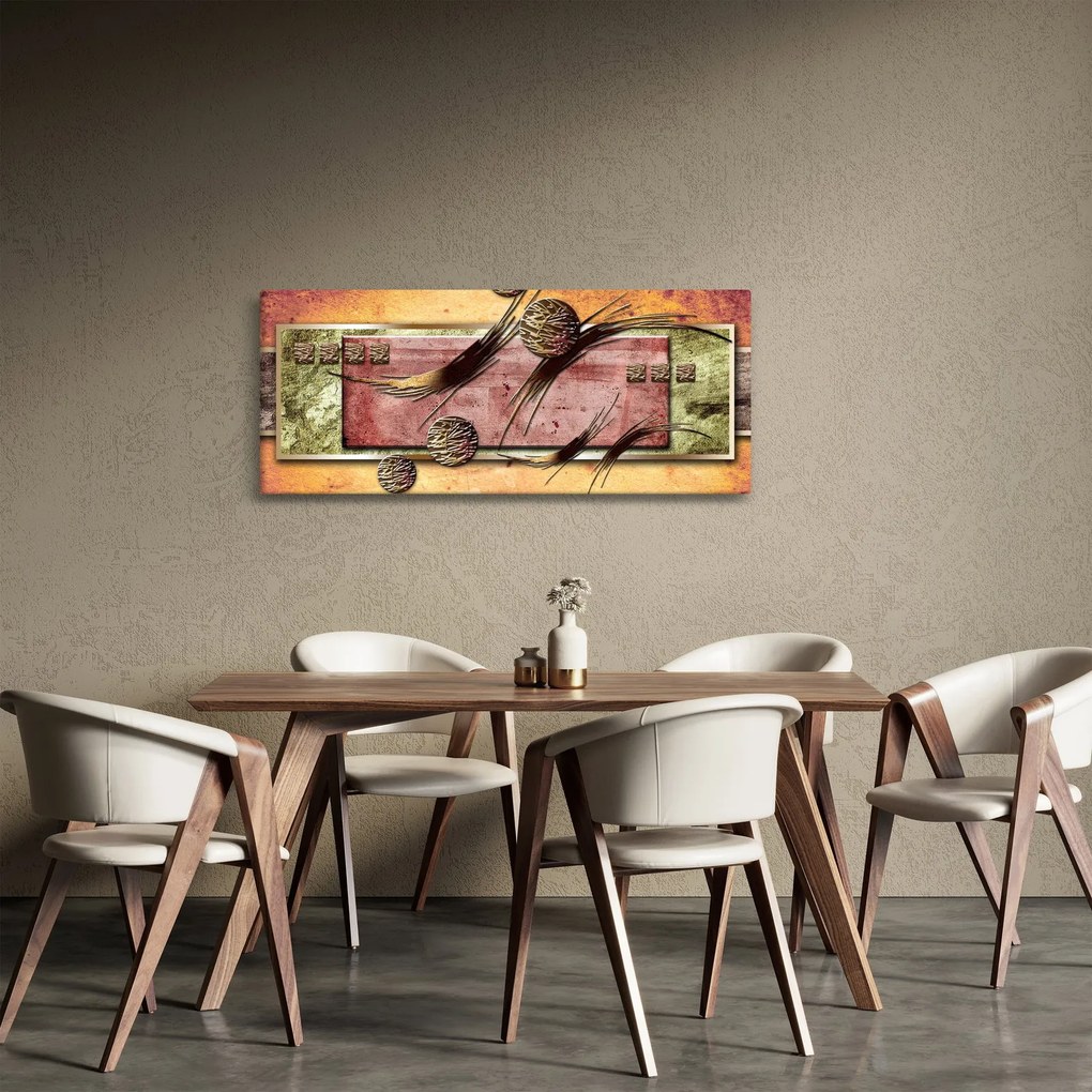 Abstraktný obraz (120x50 cm)