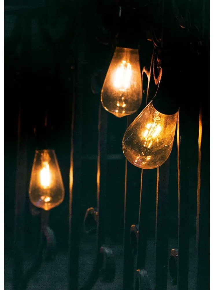 LED závesné solárne vonkajšie svietidlo ø 7 cm Campus - Reality