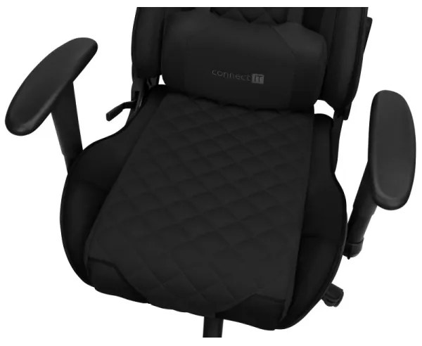 CONNECT IT CGC-1200-BK - Herná stolička Monaco Pro čierna