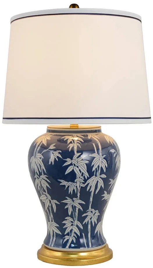 Veľká keramická stolová lampa Miami Hamptons