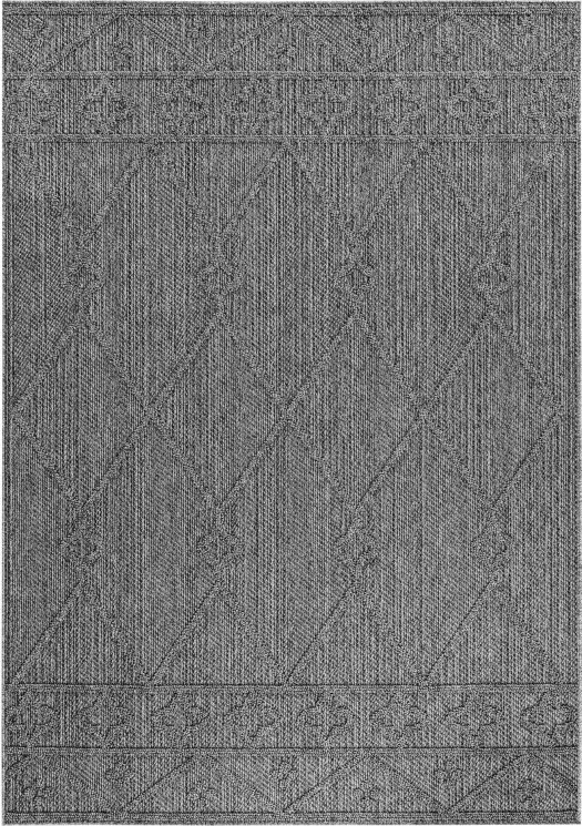 DOPREDAJ: 240x340 cm Kusový koberec Patara 4955 Grey – na ven i na doma, 240x340, šedá, chodba / predsieň, Ayyildiz