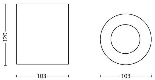 Philips 56330/30/PN - Philips - Bodové svietidlo 1xGU10/20W/230V