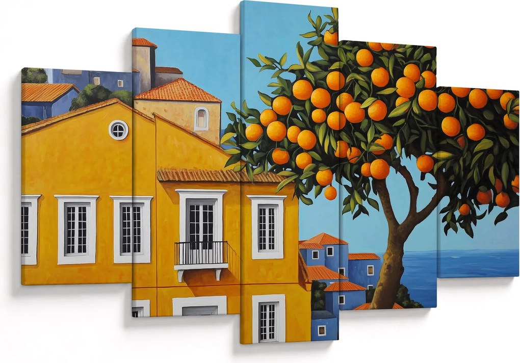 Obraz - Pomarančovník (150x105 cm)