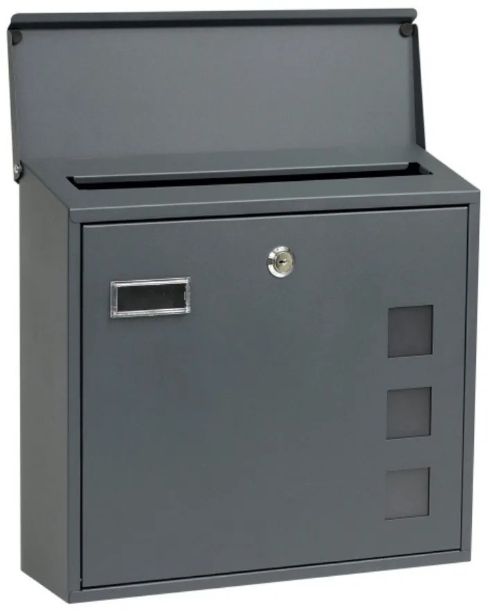 Poštová schránka BK 703, antracit