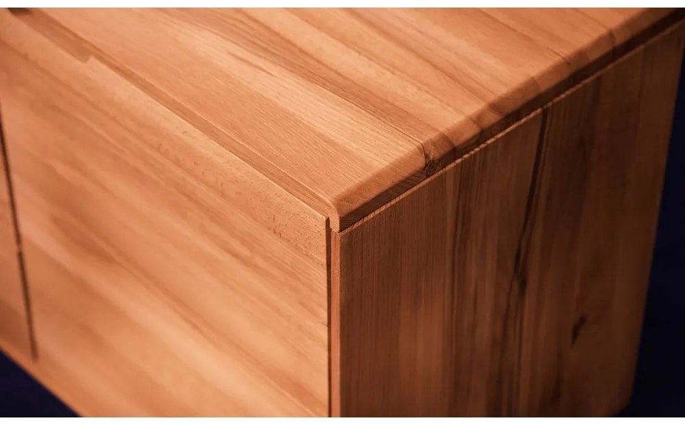 Nízka komoda z bukového dreva 134x63 cm Greg - The Beds