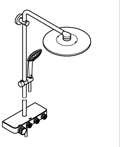 GROHE 26507000 - Sprchový systém EUPHORIA SMARTCONTROL 310 DUO lesklý chróm