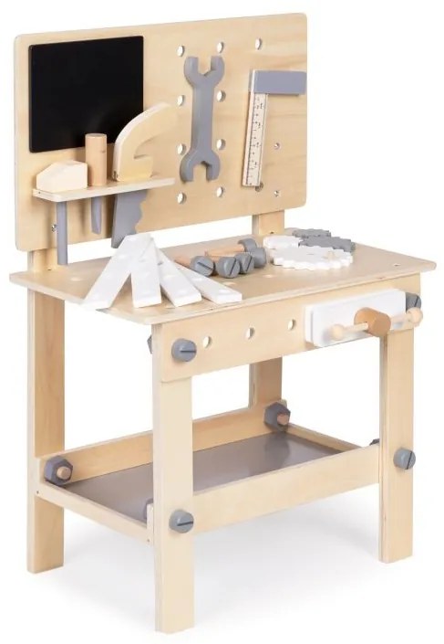 Drevená dielnička s náradím ECOTOYS