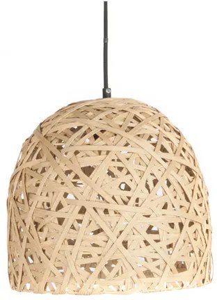 Závesná lampa Leitmotiv Nest cone medium natural, 30cm