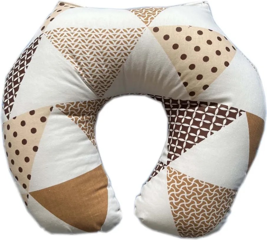 Polášek Cestovný vankúš - Žltá / bodky