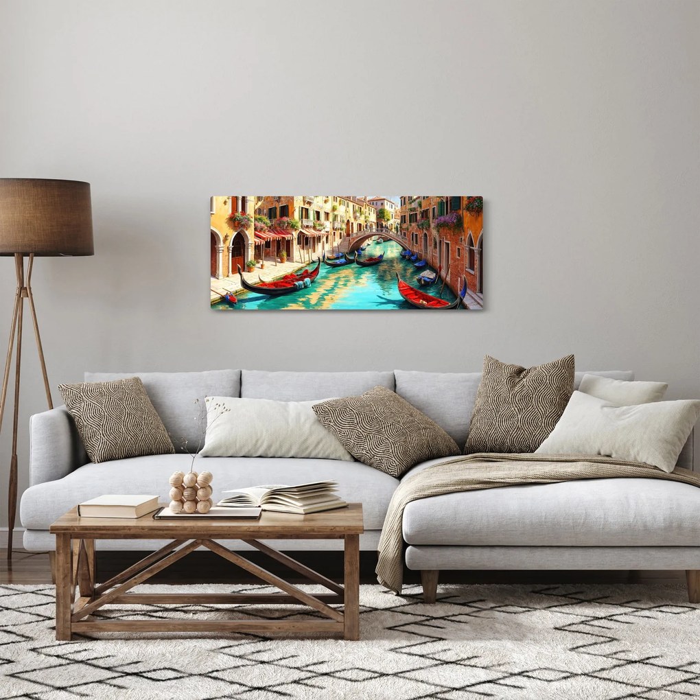 Obraz - Benátky (120x50 cm)