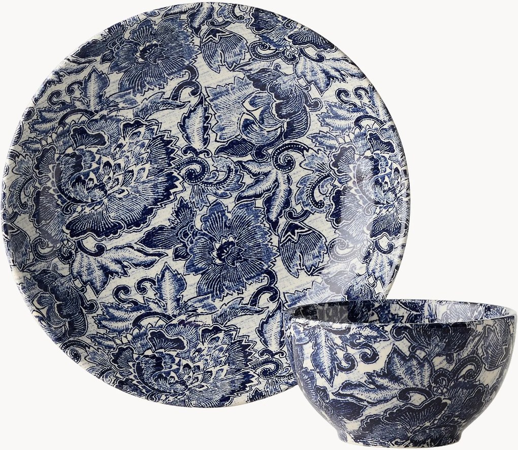 Raňajková súprava Faded Peony, 2 ks