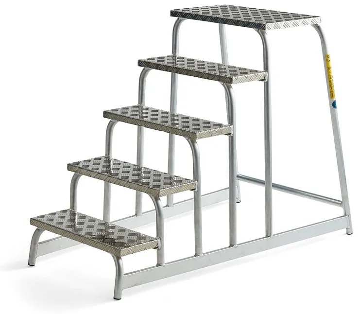 Schodíky INCREASE, 5 schodov, výška platformy 1000 mm